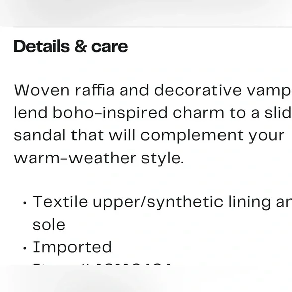 dolce vita Dinah Raffia Sandal. Ladies 8. - Picture 4 of 13